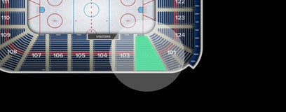 Seat view from Section