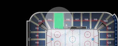 Seat view from Section