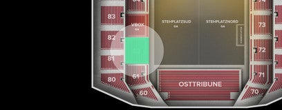 Seat view from Lower