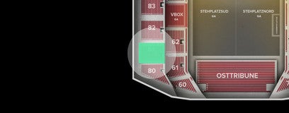 Seat view from Upper