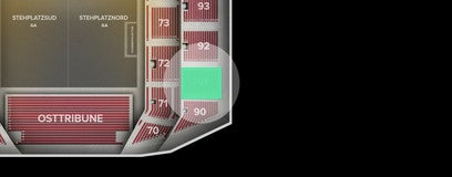 Seat view from Upper