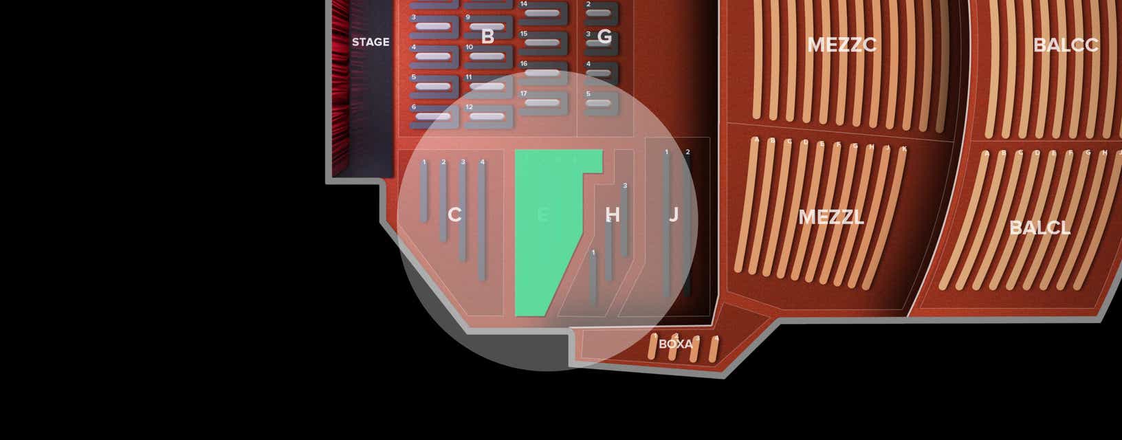 Seat view from Floor