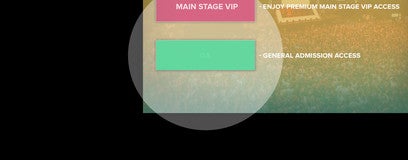 Seat view from General Admission