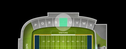Seat view from Sideline