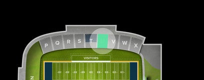 Seat view from Sideline