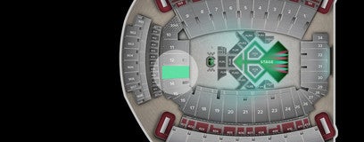 Seat view from Loge Suites