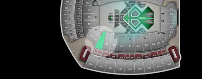 Seat view from Loge Suites