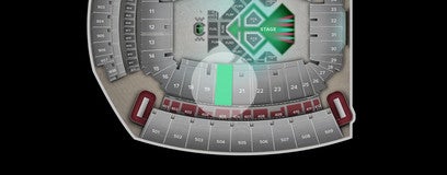 Seat view from Loge Suites