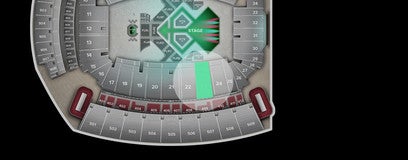 Seat view from Loge Suites