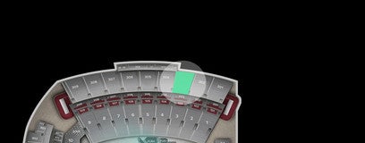 Seat view from Upper