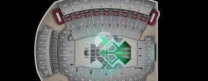 Seat view from Floor