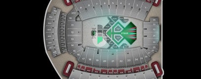 Seat view from Floor