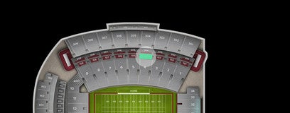 Seat view from Club
