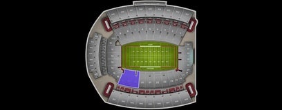 Seat view from Lower Sideline