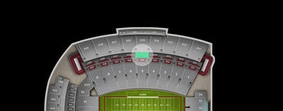 Seat view from Club