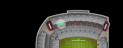 Seat view from Club