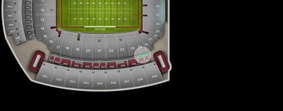 Seat view from Club Loge