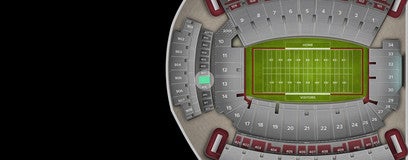 Seat view from In the Zone