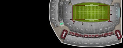 Seat view from In the Zone