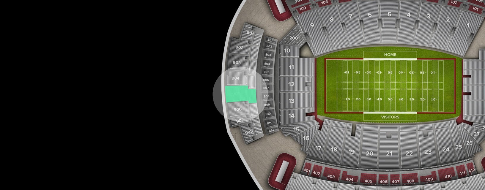 Seat view from Terrace End Zone