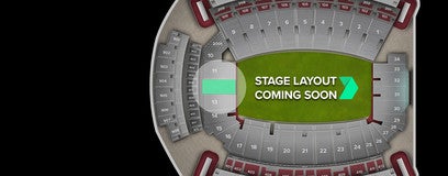 Seat view from Lower End Zone