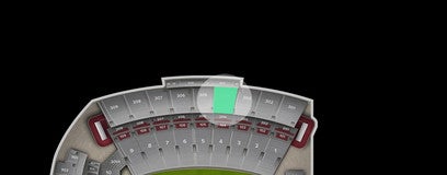 Seat view from Upper Sideline