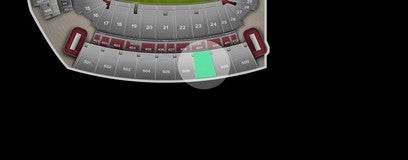 Seat view from Upper Sideline
