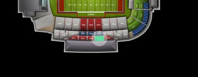 Seat view from Section