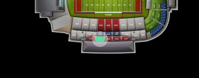 Seat view from Section