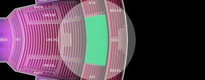 Seat view from Grand Tier