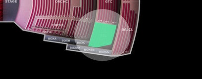 Seat view from Grand Tier