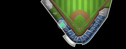 Seat view from Home Plate Reserved
