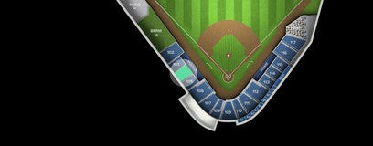 Seat view from Home Plate Reserved