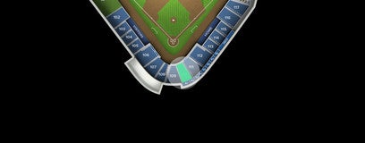 Seat view from Home Plate Reserved