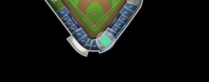 Seat view from Home Plate Reserved
