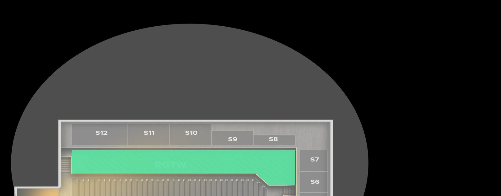 Seat view from Right