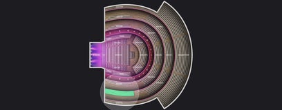 Seat view from Dress Circle