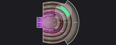 Seat view from Dress Circle
