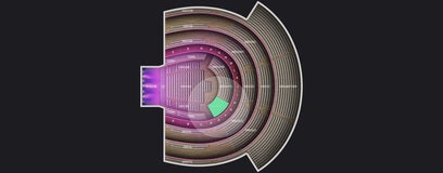 Seat view from Orchestra Terrace