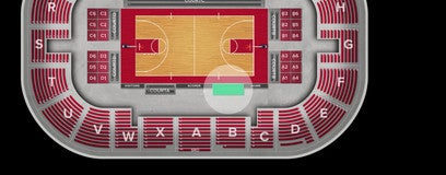 Seat view from COURTA
