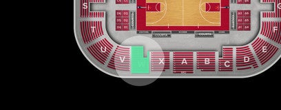 Seat view from W