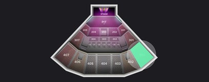 Seat view from Section