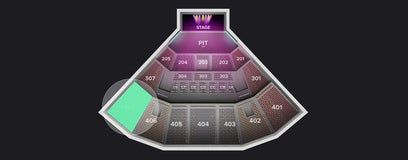 Seat view from Section
