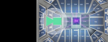 Seat view from Lower