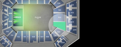 Seat view from Lower