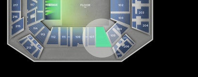 Seat view from Lower