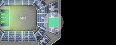 Seat view from Upper