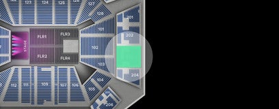 Seat view from Upper