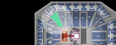 Seat view from Lower