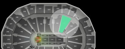 Seat view from Lower